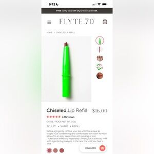 Chiseled Lip crayon flyte.70
